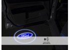 Проекция на двери с эмблемой Ford